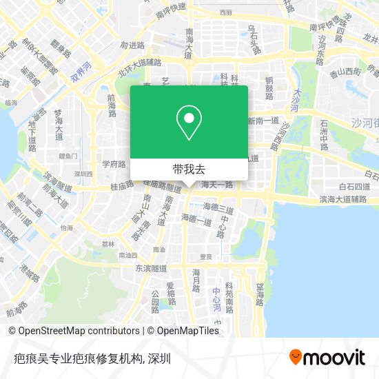 疤痕吴专业疤痕修复机构地图