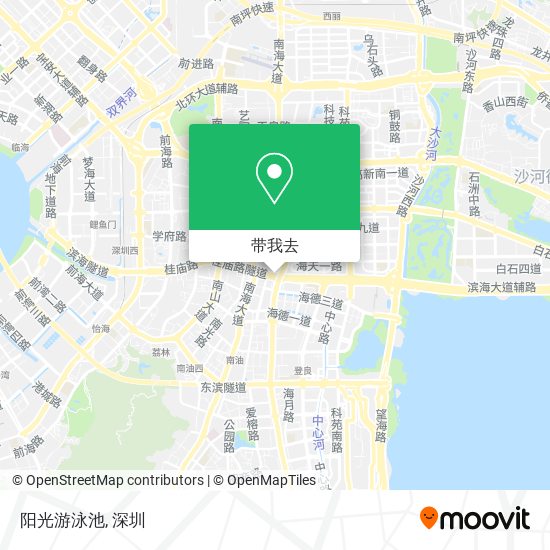 阳光游泳池地图