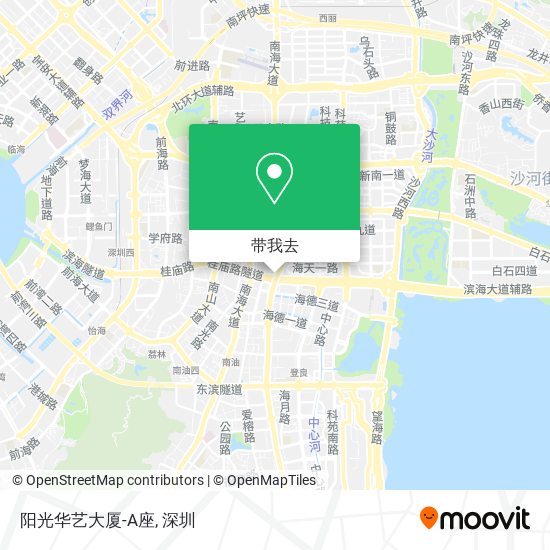 阳光华艺大厦-A座地图