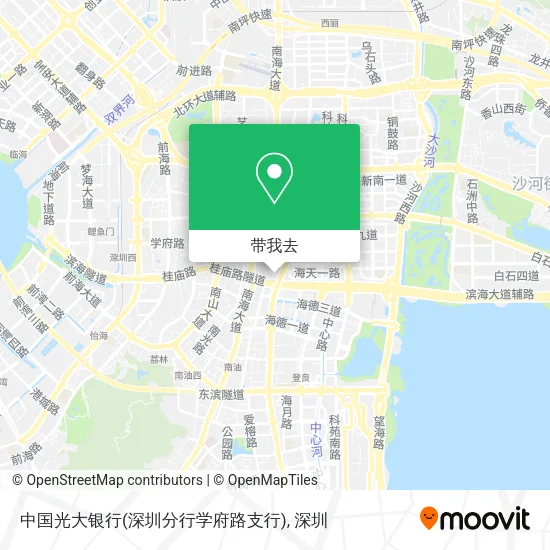 中国光大银行(深圳分行学府路支行)地图