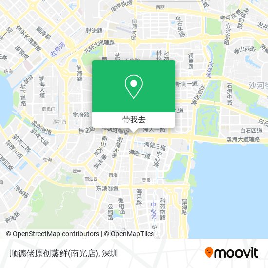 顺德佬原创蒸鲜(南光店)地图