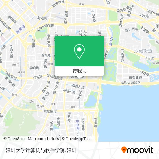 深圳大学计算机与软件学院地图