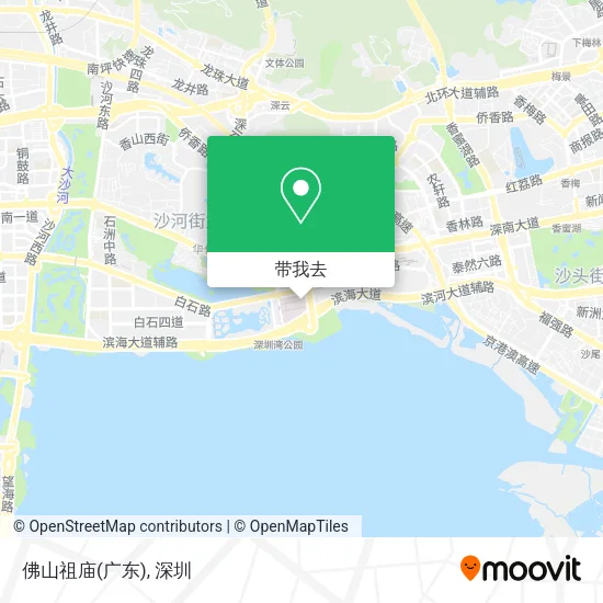 佛山祖庙(广东)地图