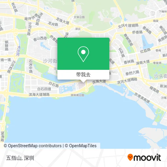 五指山地图