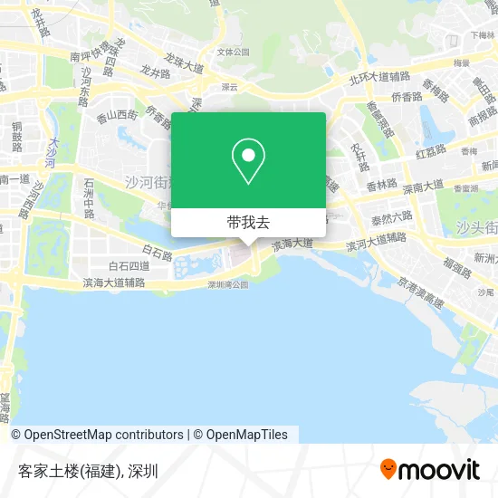 客家土楼(福建)地图