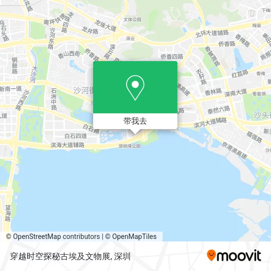 穿越时空探秘古埃及文物展地图