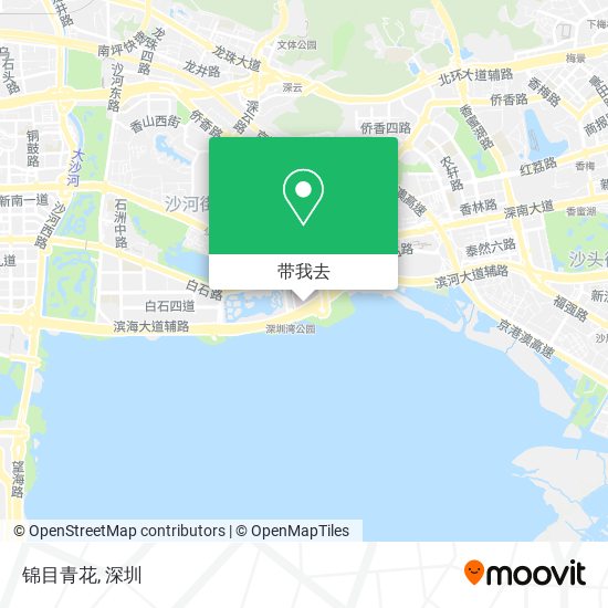 锦目青花地图
