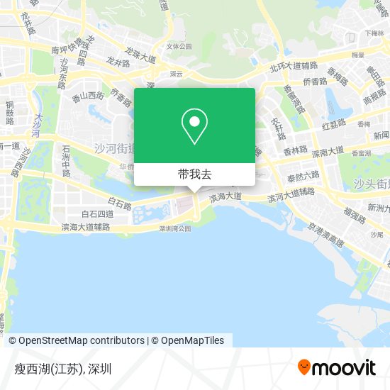 瘦西湖(江苏)地图