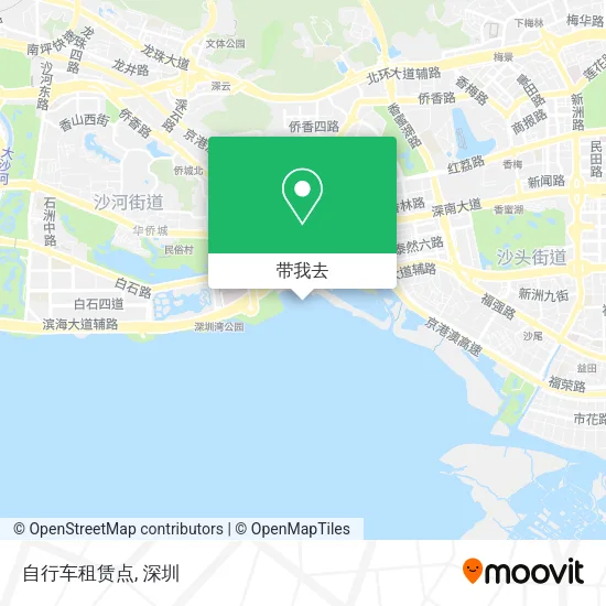 自行车租赁点地图