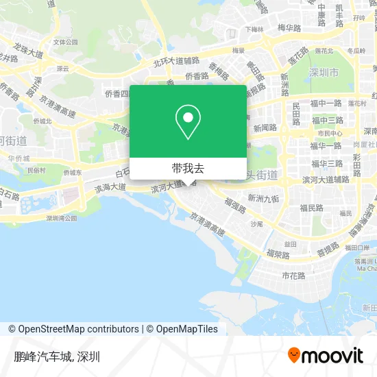 鹏峰汽车城地图
