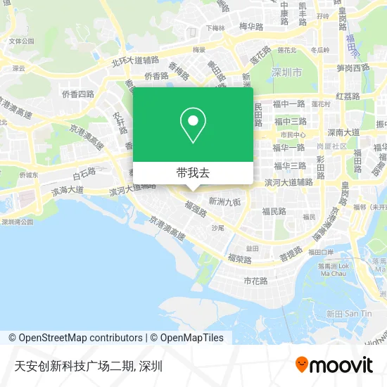 天安创新科技广场二期地图