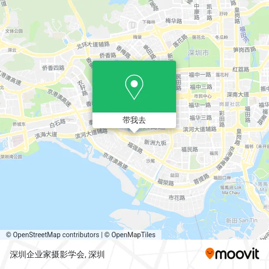 深圳企业家摄影学会地图