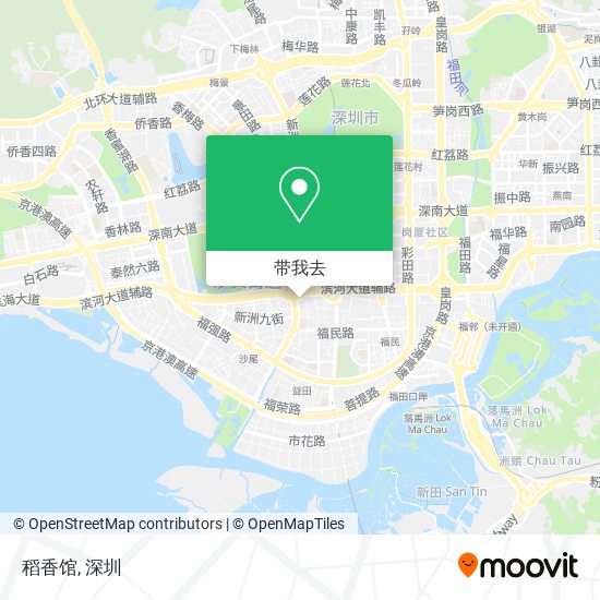 稻香馆地图