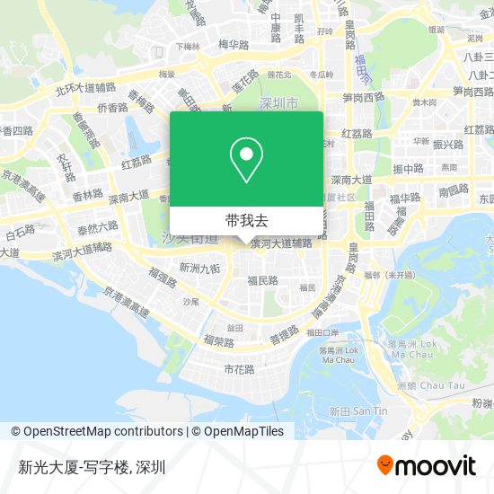 新光大厦-写字楼地图