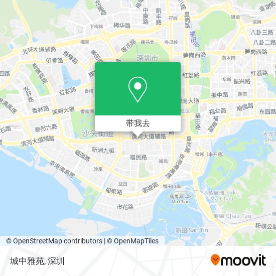 城中雅苑地图