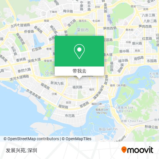 发展兴苑地图