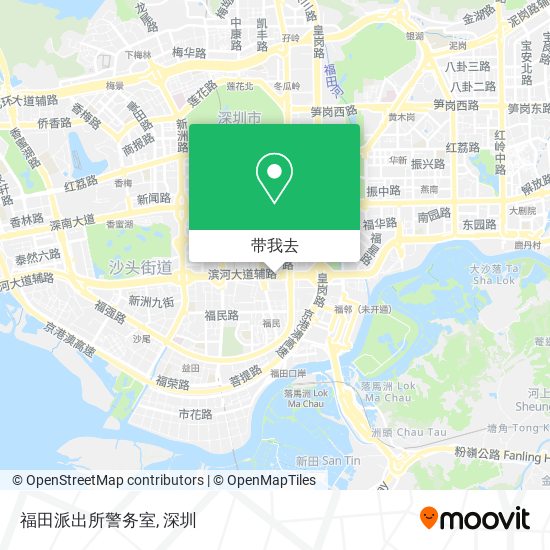 福田派出所警务室地图