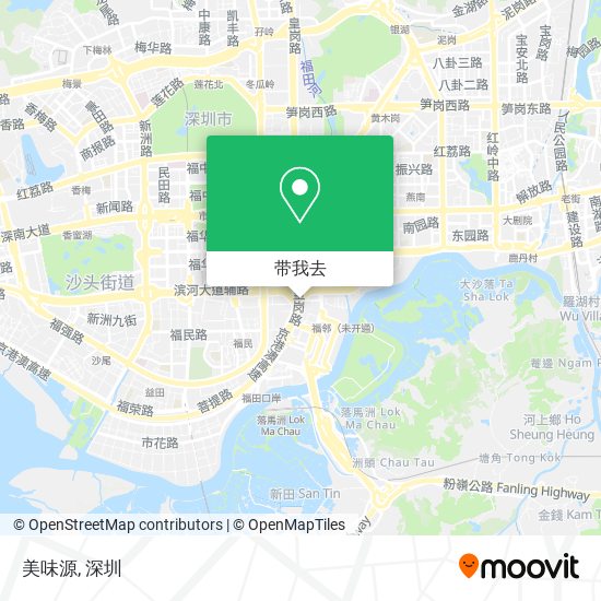 美味源地图