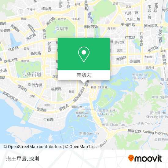 海王星辰地图
