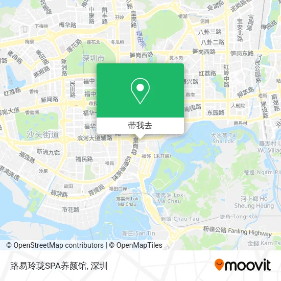 路易玲珑SPA养颜馆地图