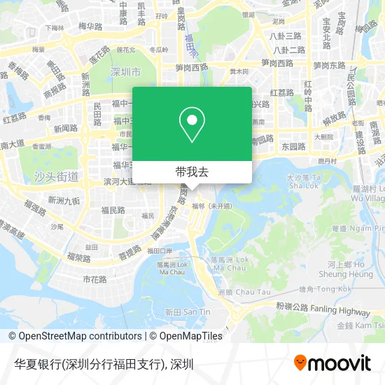 华夏银行(深圳分行福田支行)地图