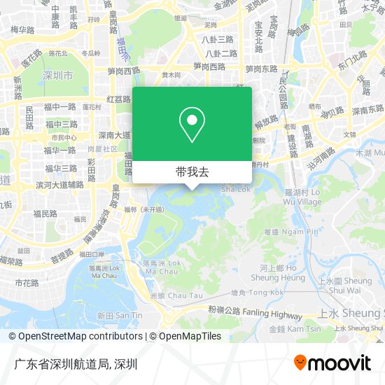 广东省深圳航道局地图
