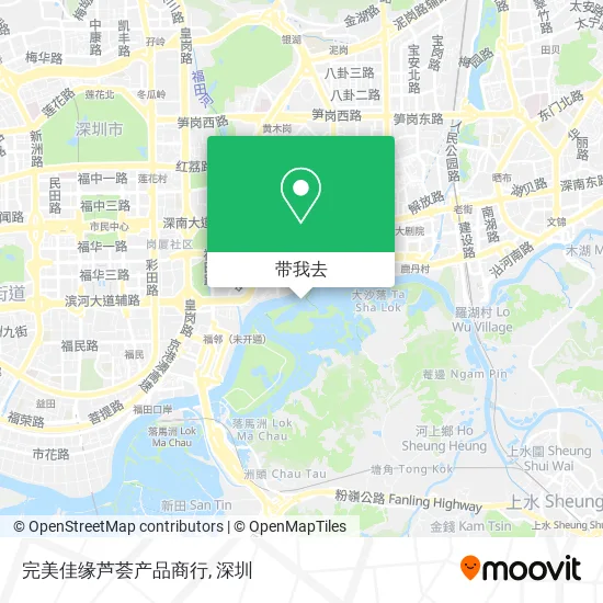 完美佳缘芦荟产品商行地图