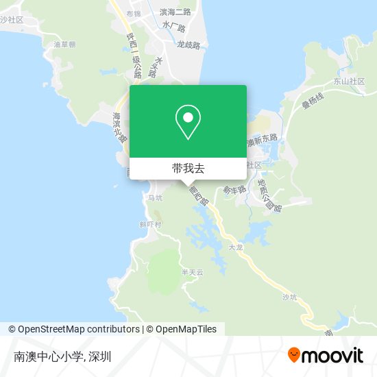南澳中心小学地图