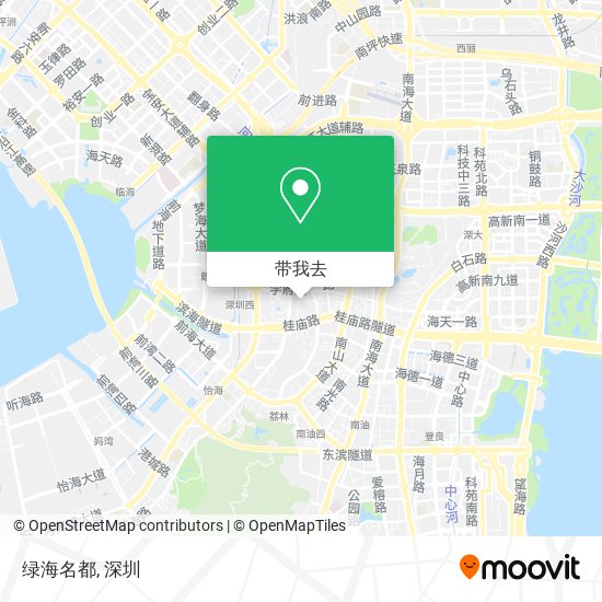 绿海名都地图