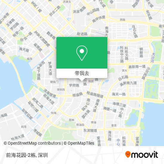 前海花园-2栋地图