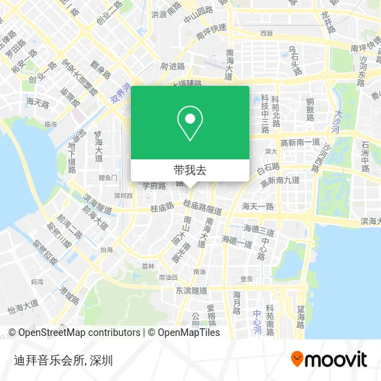 迪拜音乐会所地图