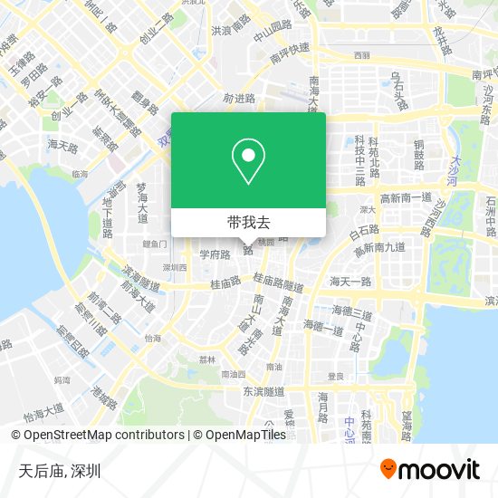 天后庙地图