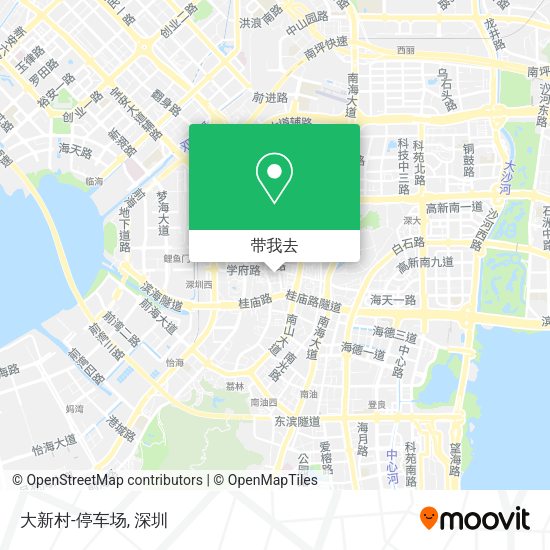 大新村-停车场地图