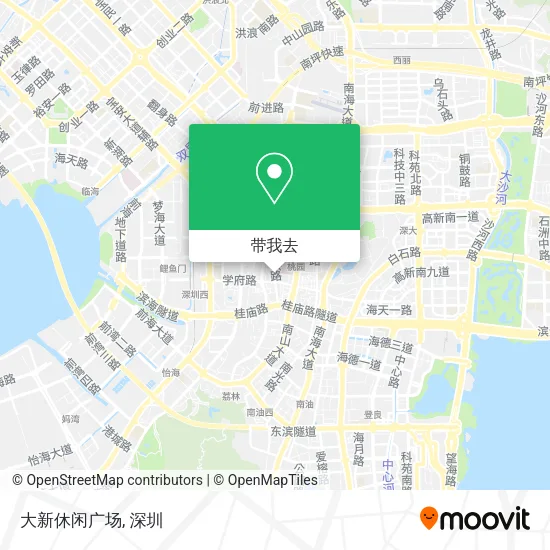 大新休闲广场地图