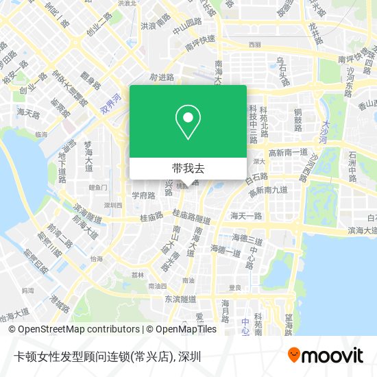 卡顿女性发型顾问连锁(常兴店)地图