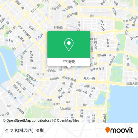 金戈戈(桃园路)地图