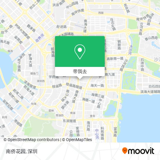 南侨花园地图
