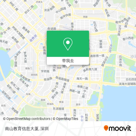 南山教育信息大厦地图