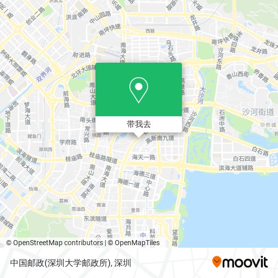 中国邮政(深圳大学邮政所)地图