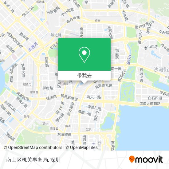 南山区机关事务局地图