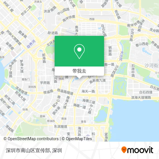 深圳市南山区宣传部地图