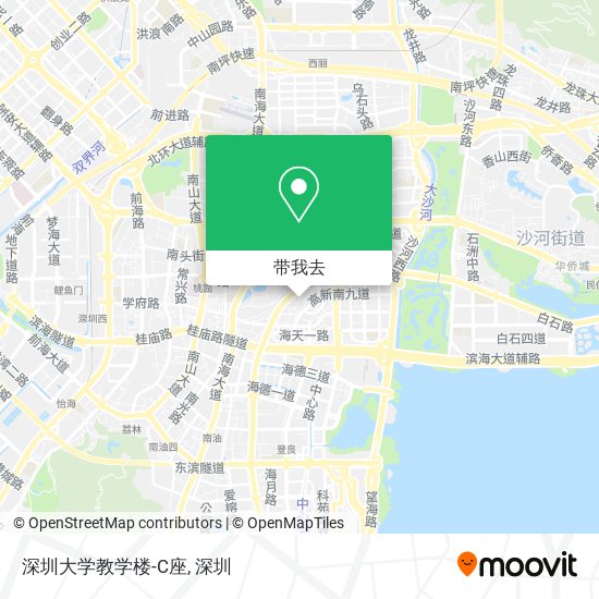 深圳大学教学楼-C座地图