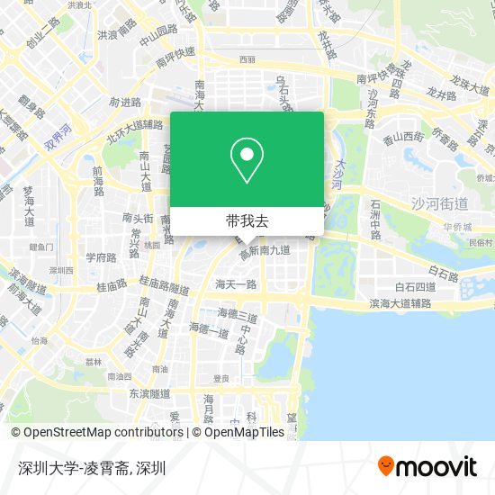 深圳大学-凌霄斋地图