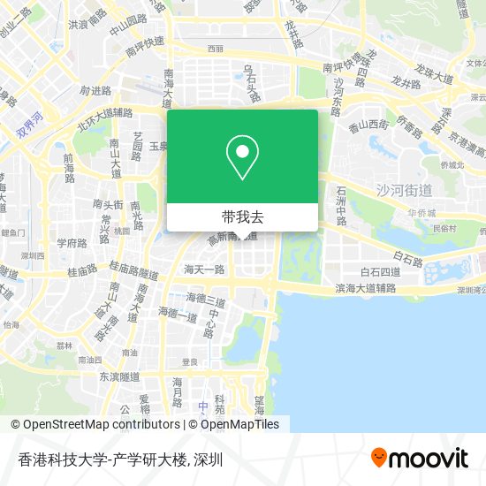 香港科技大学-产学研大楼地图