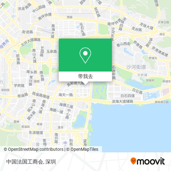 中国法国工商会地图