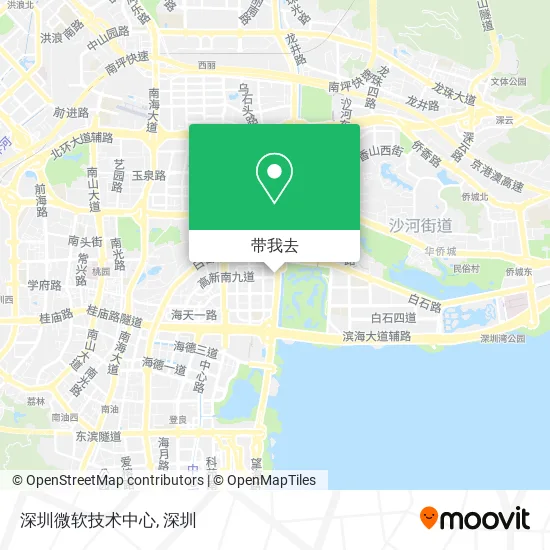 深圳微软技术中心地图