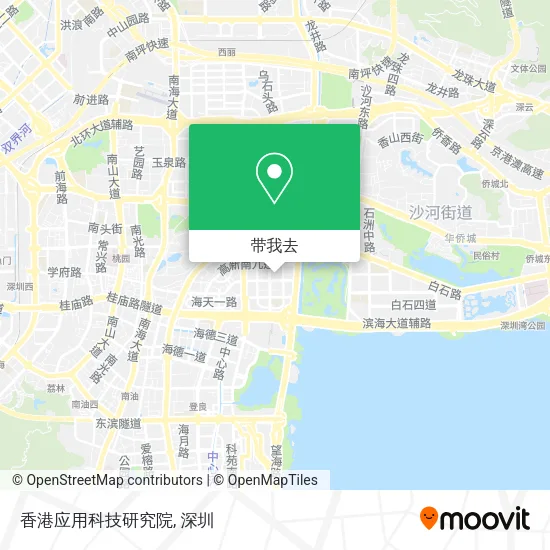 香港应用科技研究院地图