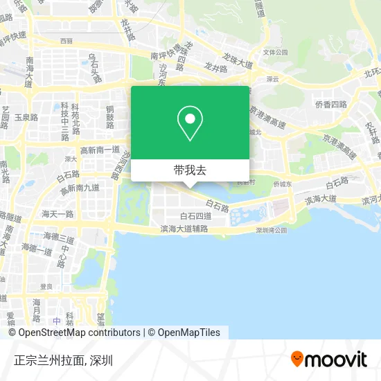 正宗兰州拉面地图
