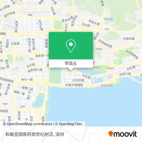 和顺堂国医药馆世纪村店地图