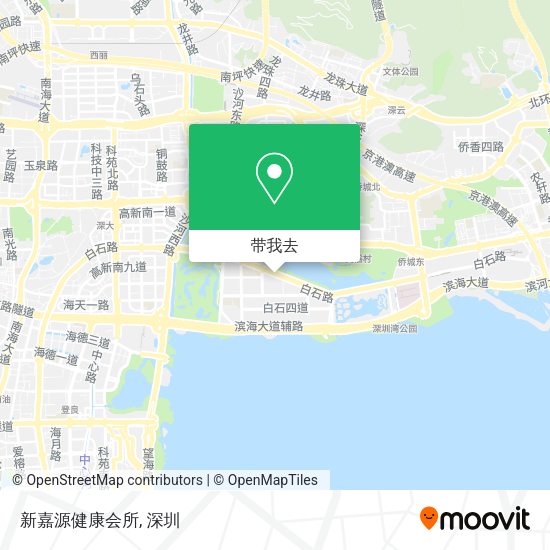 新嘉源健康会所地图